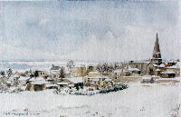 Charmant sous la neige